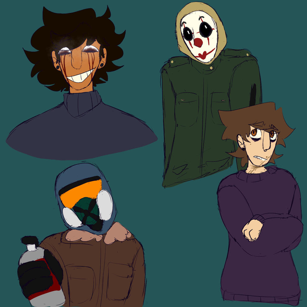 Colored and Cleaned Sketch